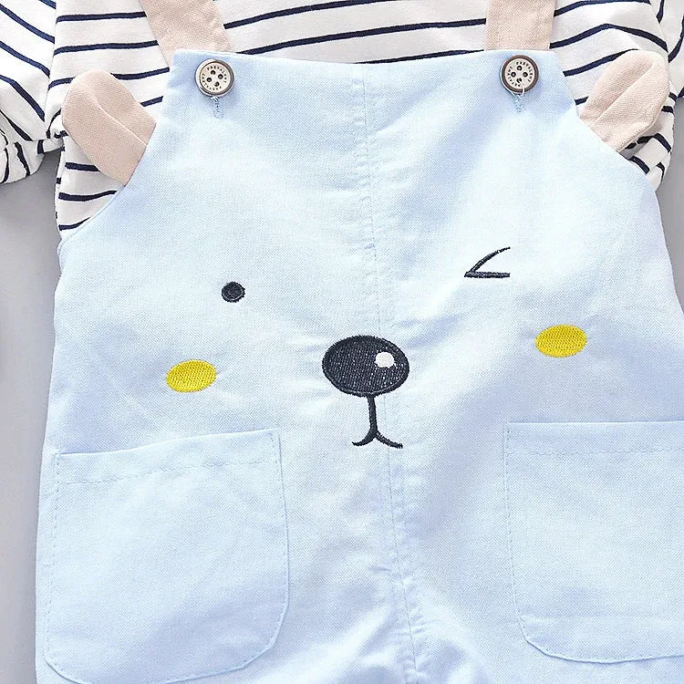 0-18 Months Baby Girl Spring & Autumn Clothing Set
