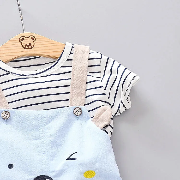 0-18 Months Baby Girl Spring & Autumn Clothing Set