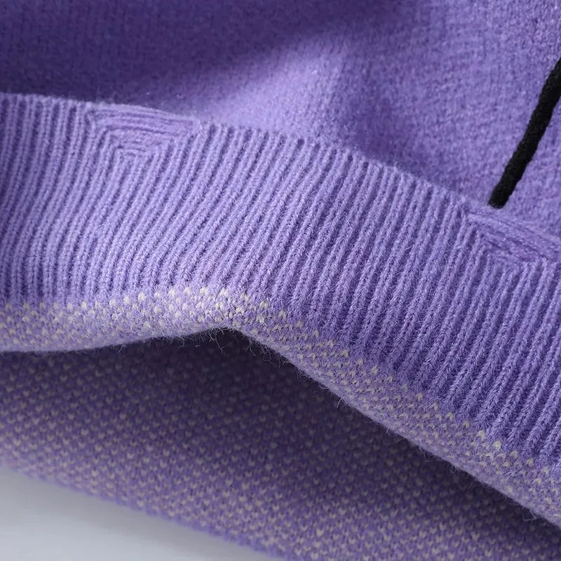 2024 New Fall Winter High End Luxury Cashmere Sweater Men Korean Harajuku Mens Christmas Jumper Thick Warm Pullover Sweaters Man
