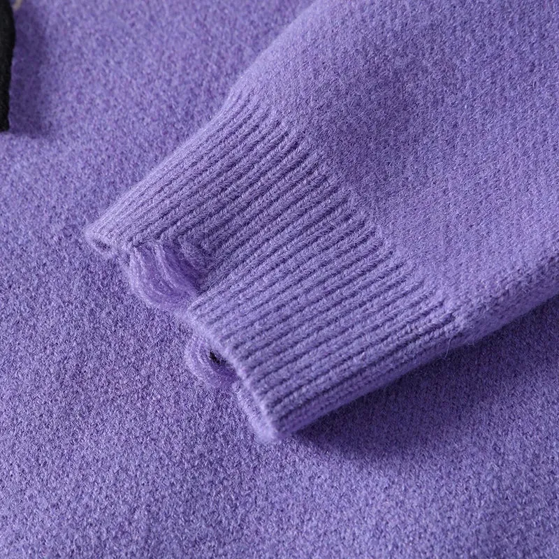 2024 New Fall Winter High End Luxury Cashmere Sweater Men Korean Harajuku Mens Christmas Jumper Thick Warm Pullover Sweaters Man