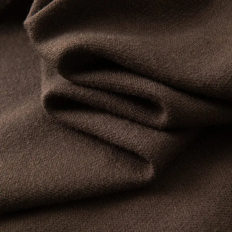 8XL 7XL 6XL 2024 New Fall Winter High End Luxury Sweater Men Long Sleeve Thick Warm Mens Sweaters Fashion Male Christmas Jumper