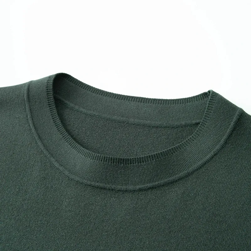 8XL 7XL 6XL 2024 New Fall Winter Top Grade Luxury Wool Sweater Men Fashion Striped Mens Christmas Jumper Casual Loose Pullovers