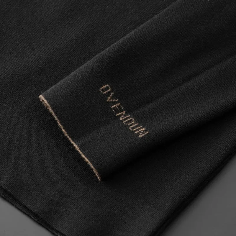 8XL 7XL 6XL Pull Homme 2024 New Autumn Winter Top Grade Luxury Wool Sweater Men Clothing Business Casual Mens Soft Pullovers
