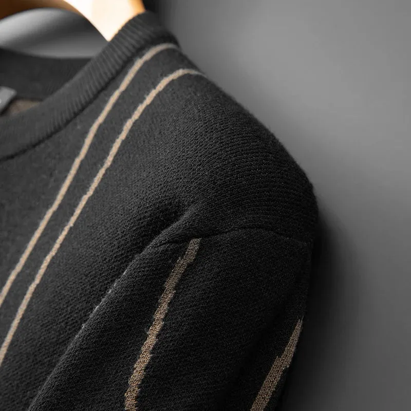 8XL 7XL 6XL Pull Homme 2024 New Fall Winter High End Luxury Cashmere Sweater Men Brand Clothing Soft Warm Mens Pullover Sweaters