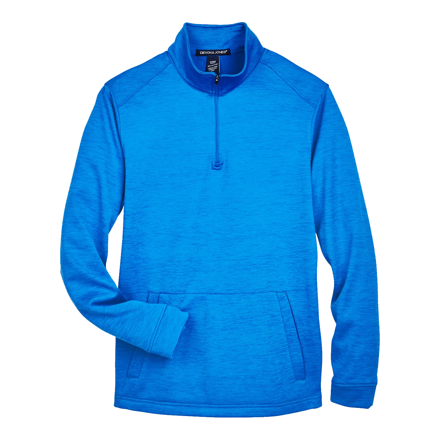 A1778M Mens Newbury Mélange Fleece Quarter-zip