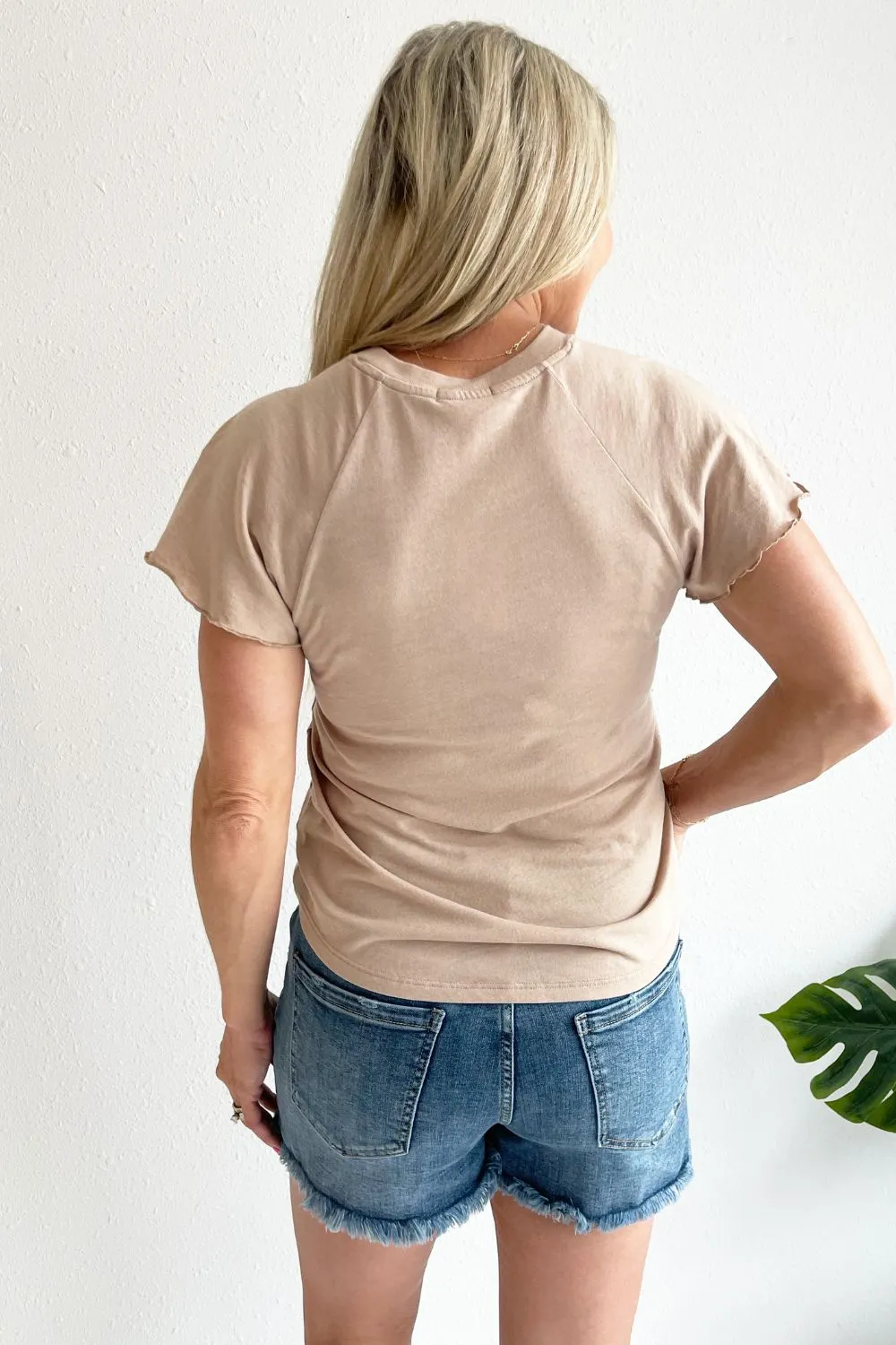 Abby Flutter Tee