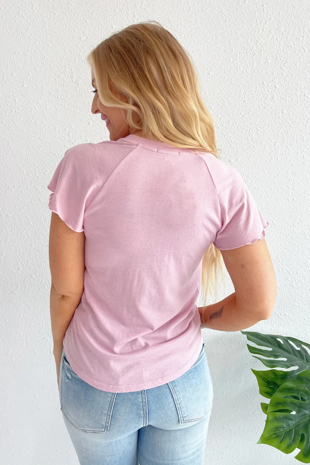 Abby Flutter Tee