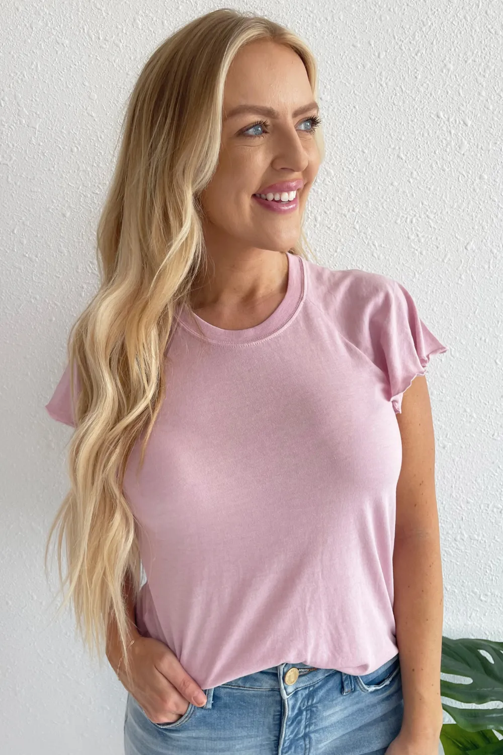 Abby Flutter Tee