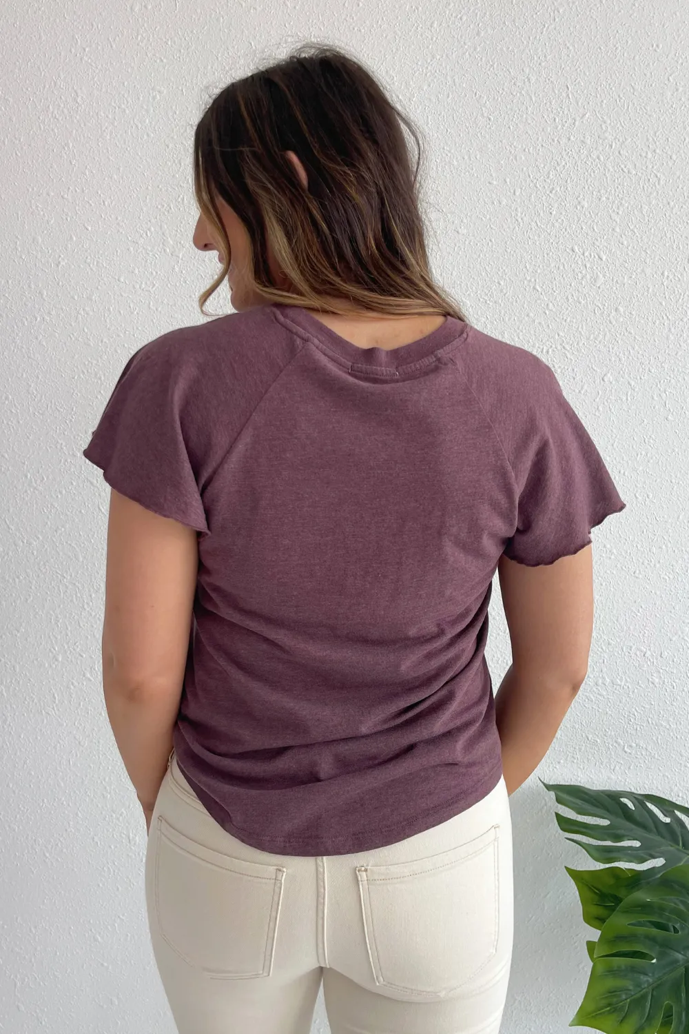 Abby Flutter Tee