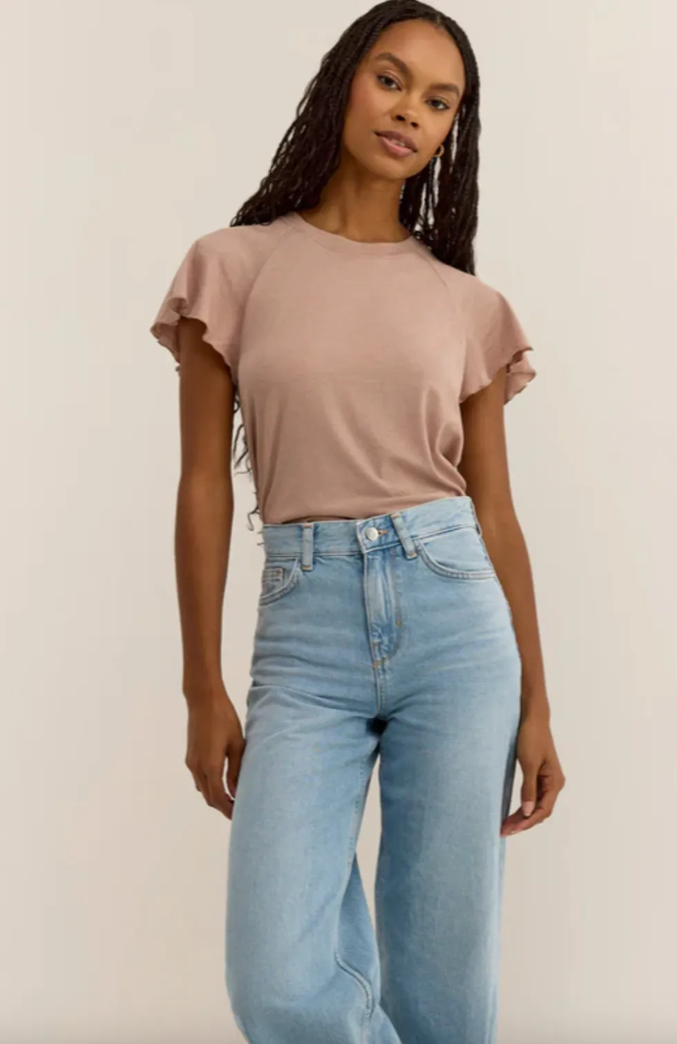 Abby Flutter Tee