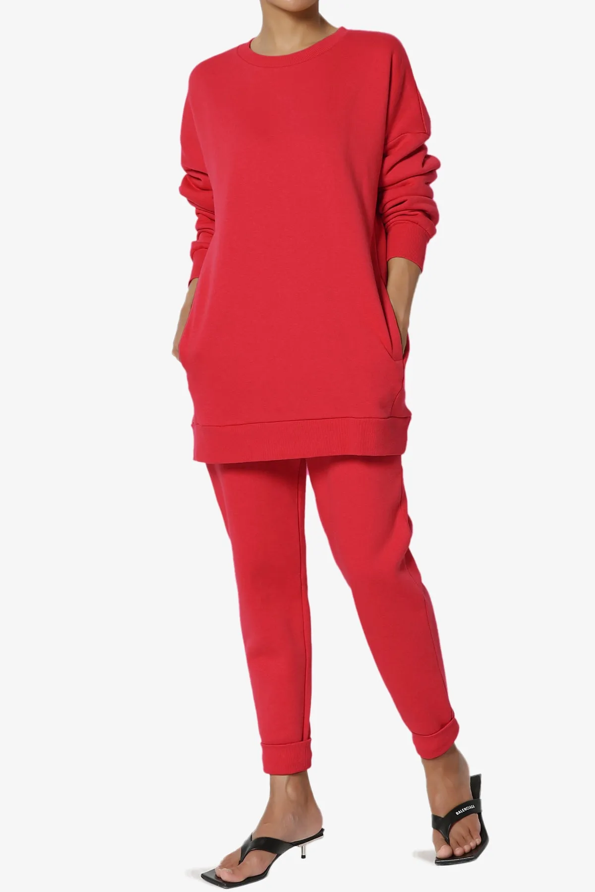 Accie Fleece Pullover & Jogger Set MORE COLORS