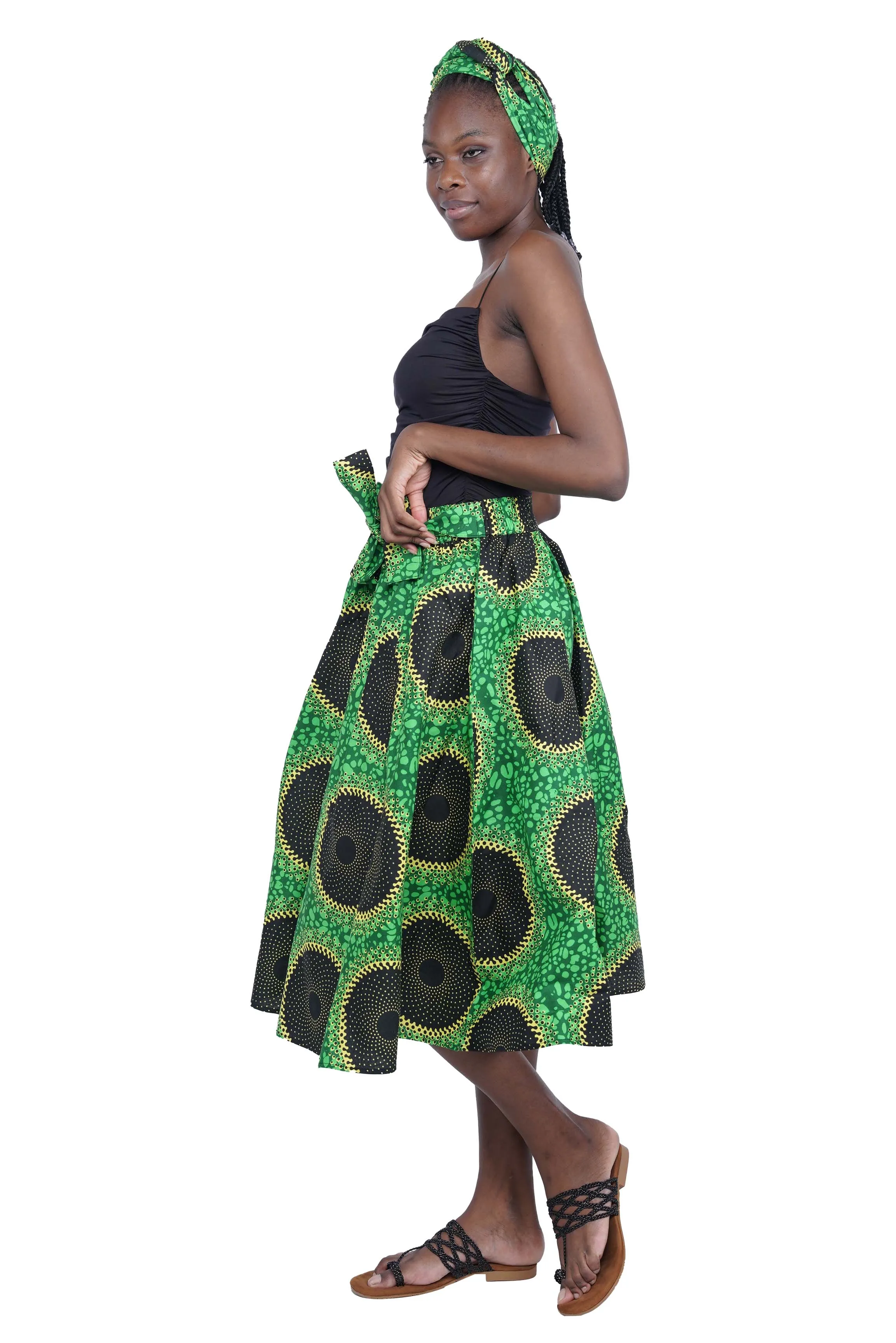 African Midi Skirt
