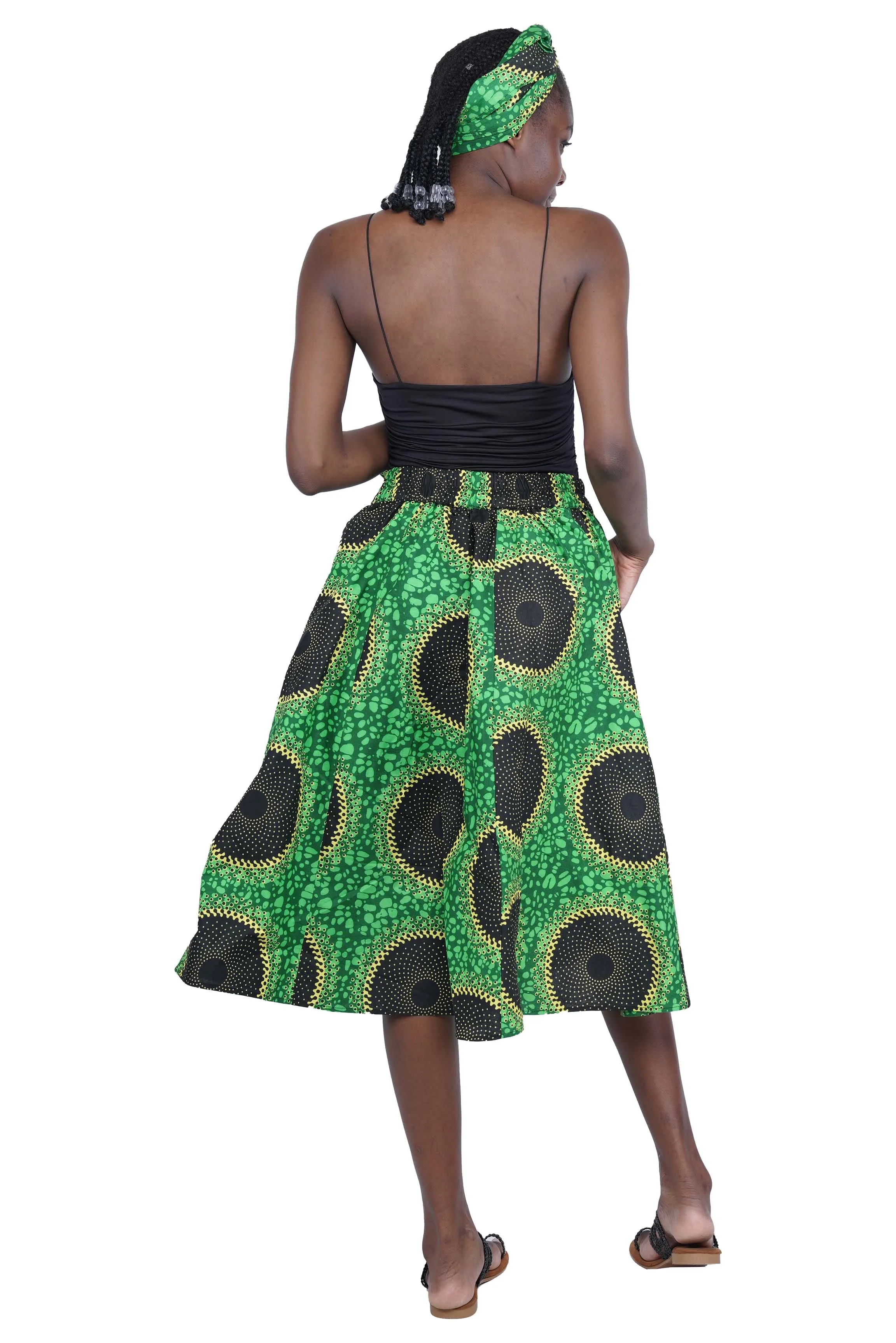 African Midi Skirt