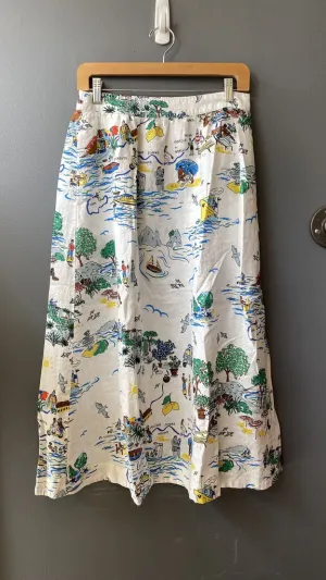 Amalfi Midi Skirt