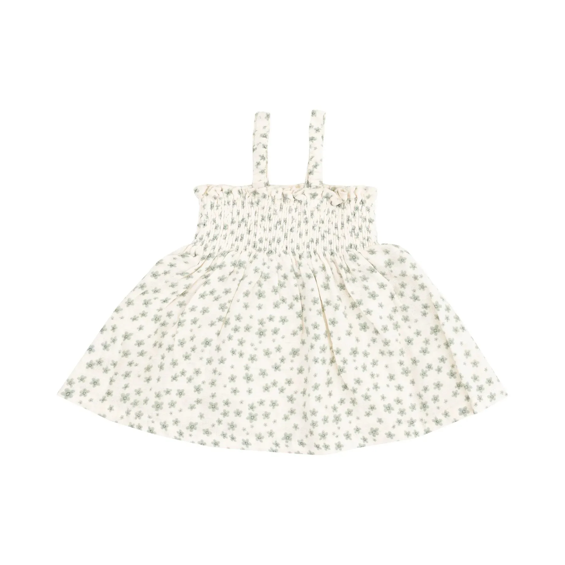 Angel Dear- Smocked Top & Bloomer -Jadeite Simple Floral