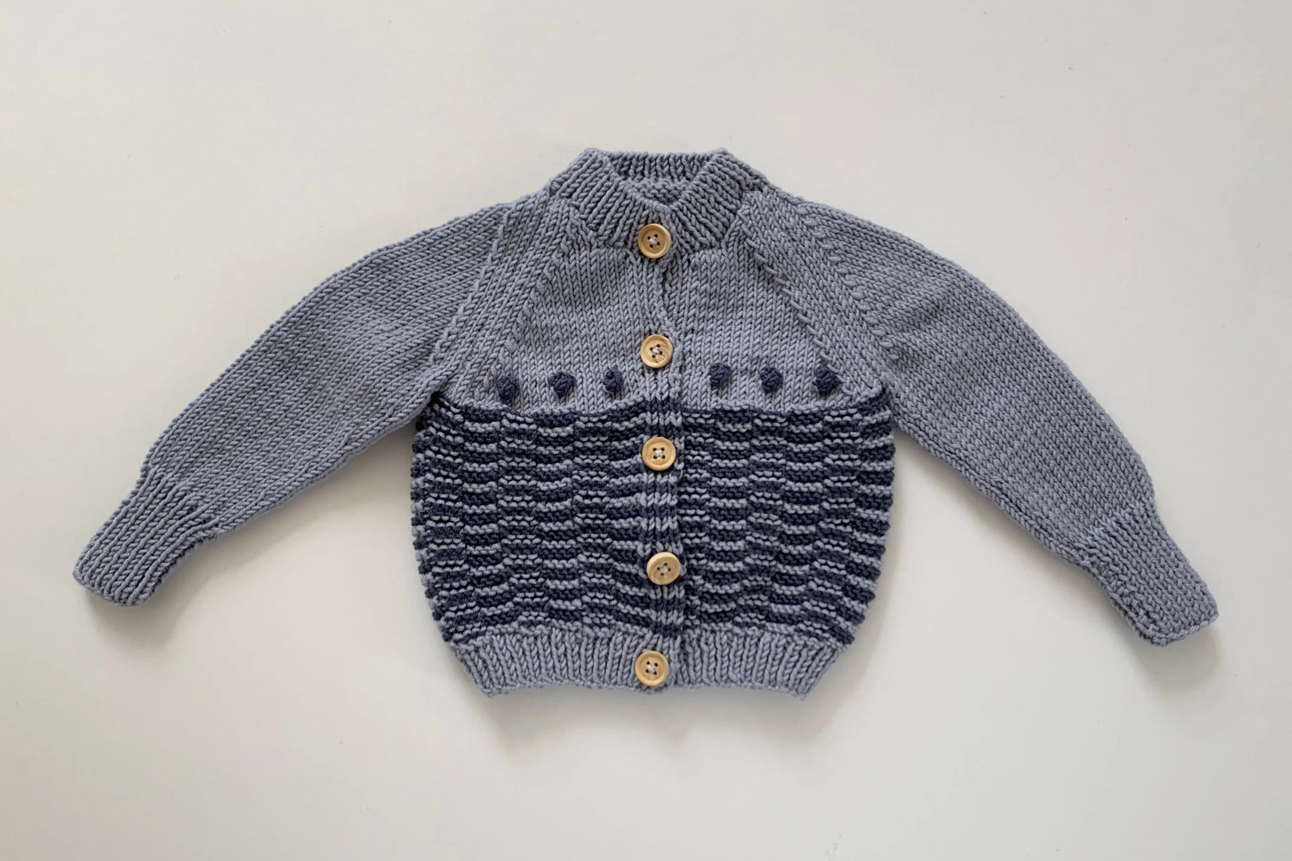 'Anni' Cardigan - Orage - 0/3m Last one! - 60% off
