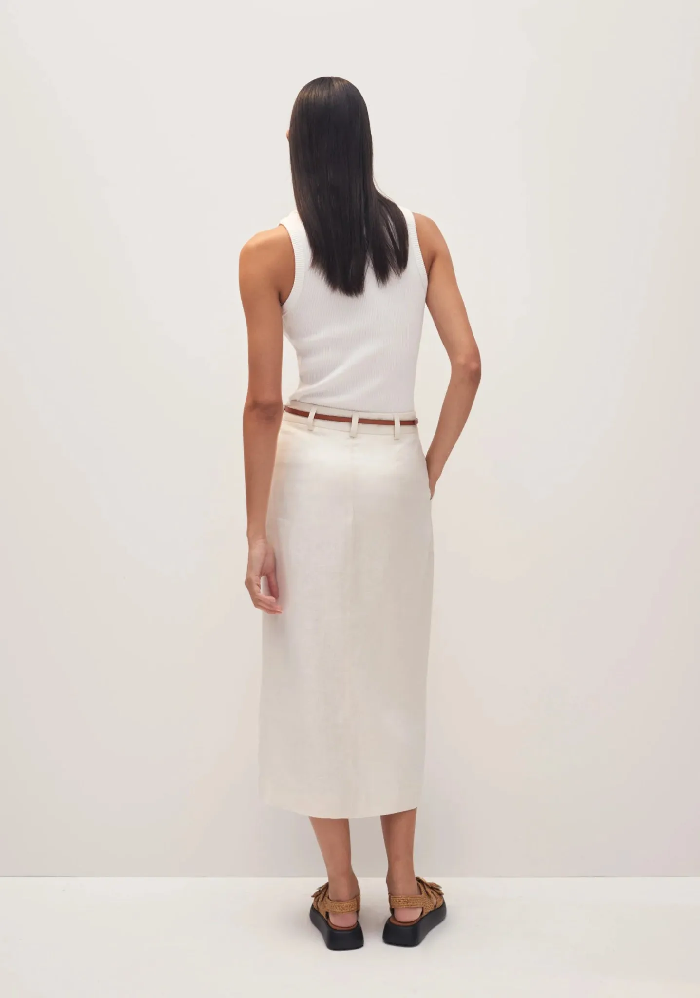Annie Linen Skirt