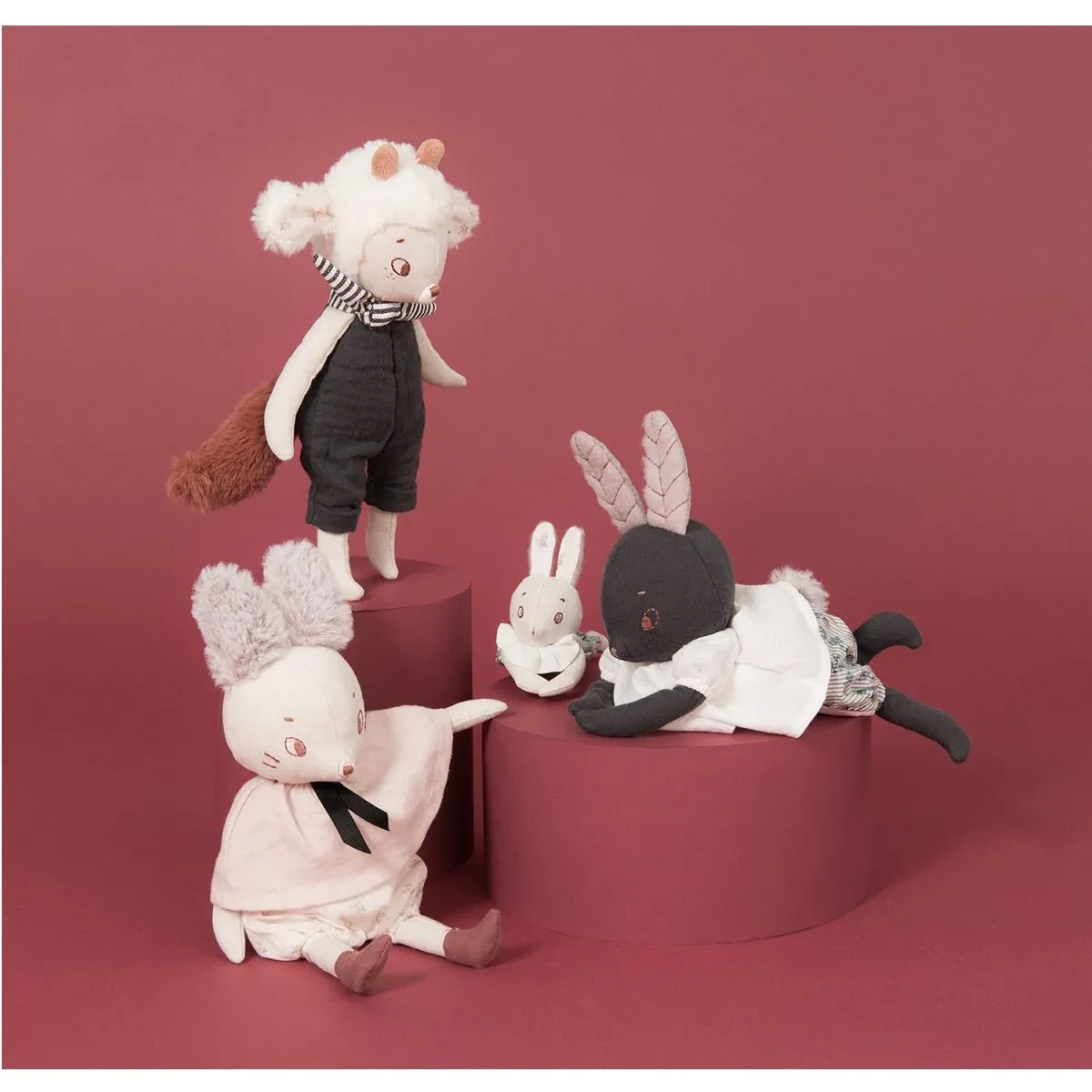 Apres la pluie… Nuage the sheep soft doll