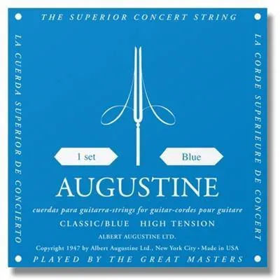 Augustine Blue Label Copper Wound Classical High Tension Guitar Strings