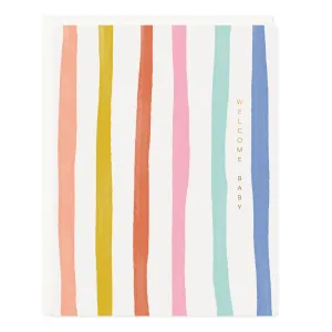 Baby Stripes Card