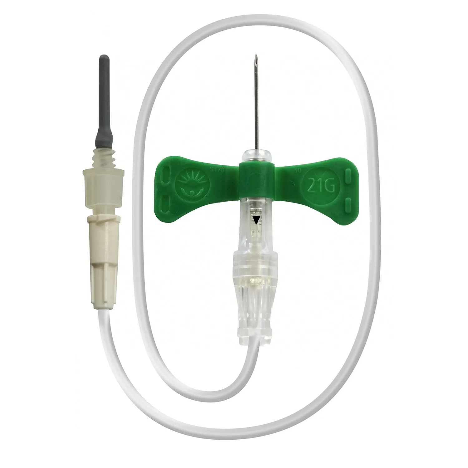 BD Vacutainer Safety Lok Blood Collection System | 0.75" Needle | 21G x 7" Tubing | Pack of 50