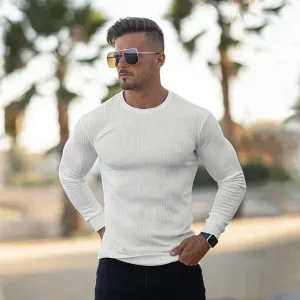 Benjamin - Slim Fit Langarmshirt für Herren