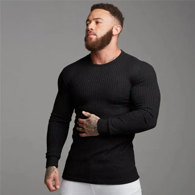 Benjamin - Slim Fit Langarmshirt für Herren