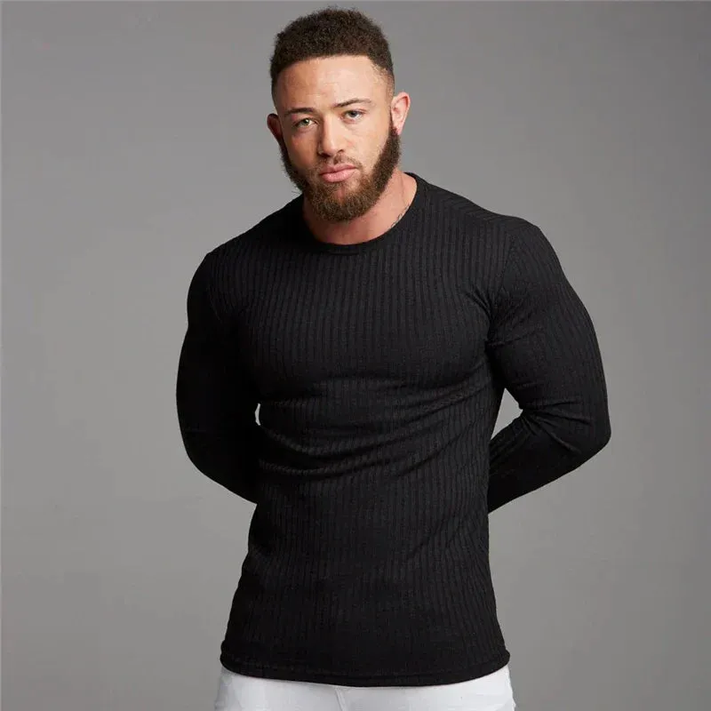 Benjamin - Slim Fit Langarmshirt für Herren