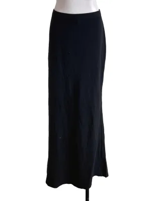 Black Knit Tube Skirt YHF