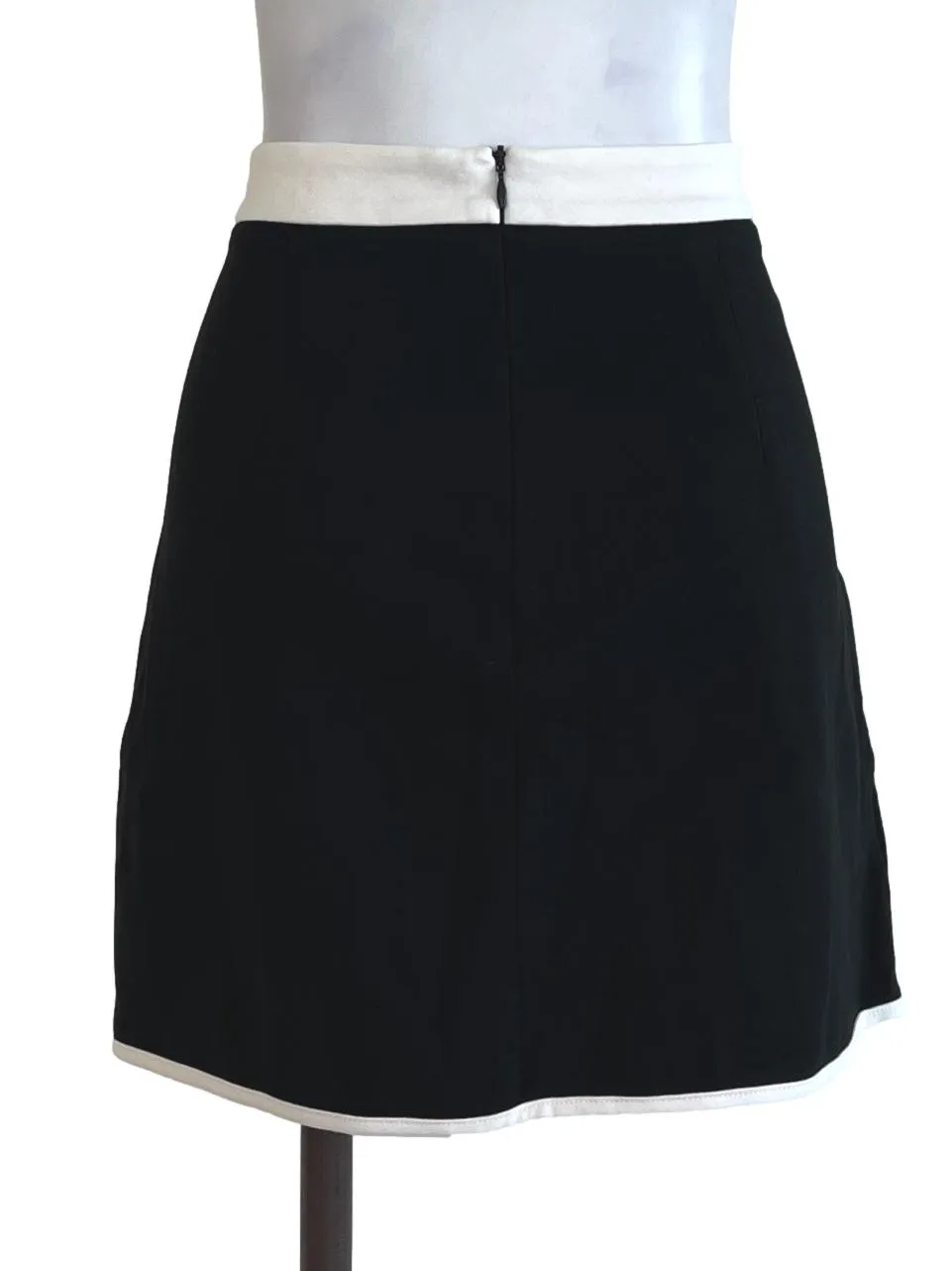 Black Plain Skirt
