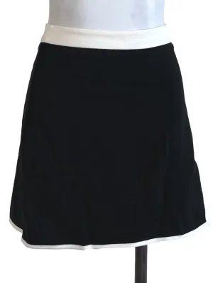 Black Plain Skirt