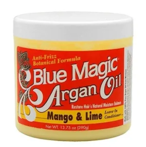 BLU MAGIC ARGAN OIL  MANGO/LIME LEAVE IN CONDITIONER