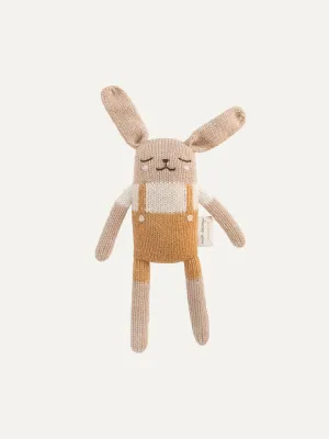 Bunny Soft Toy - Mustard Overalls