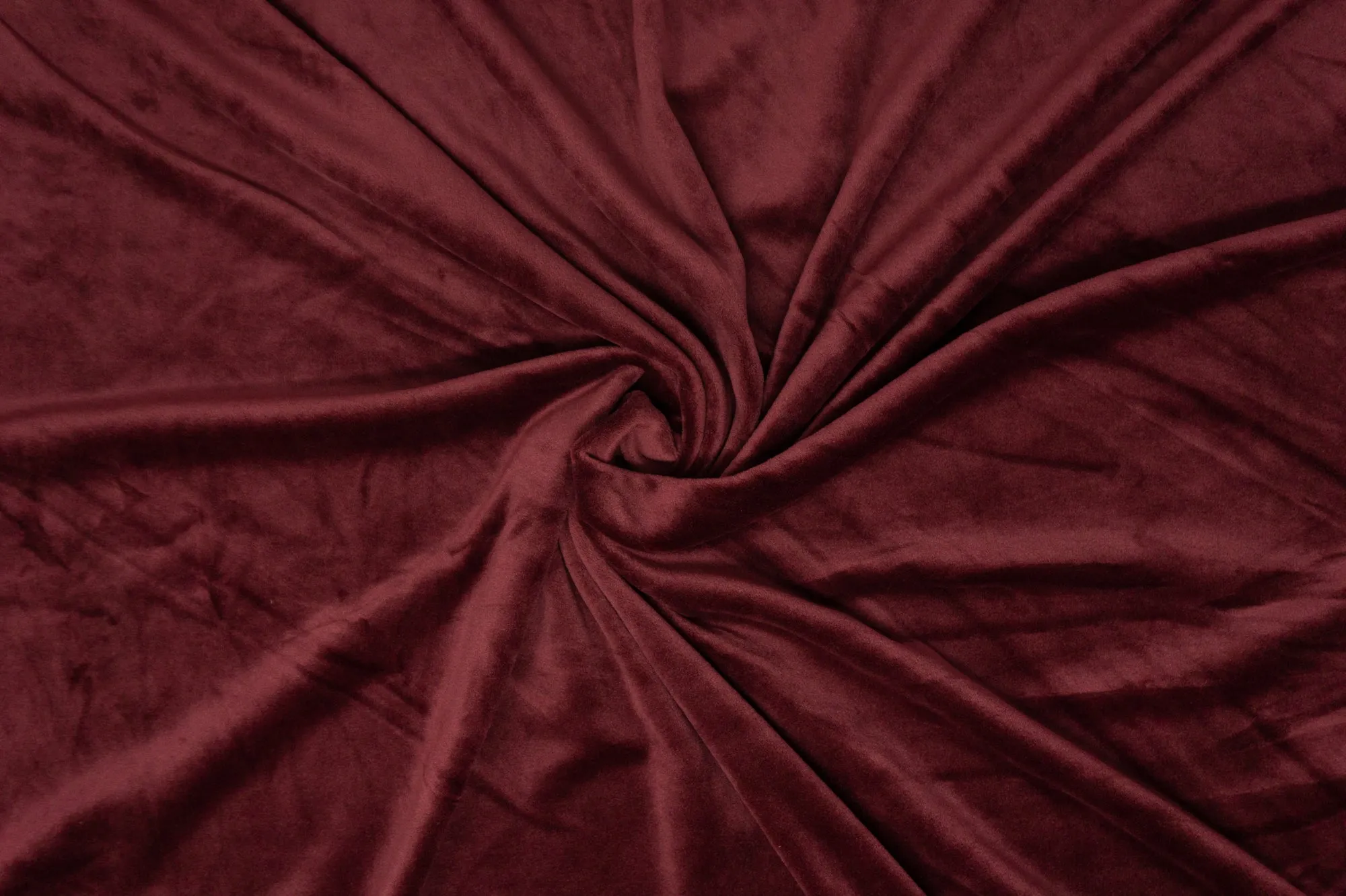 Burgundy - THICC Stretch Fleece - 1/2 Metre