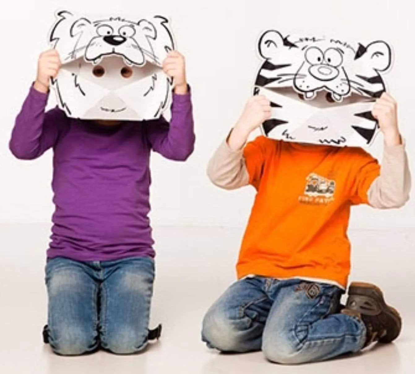 Calalinos Masks Lion & Tiger