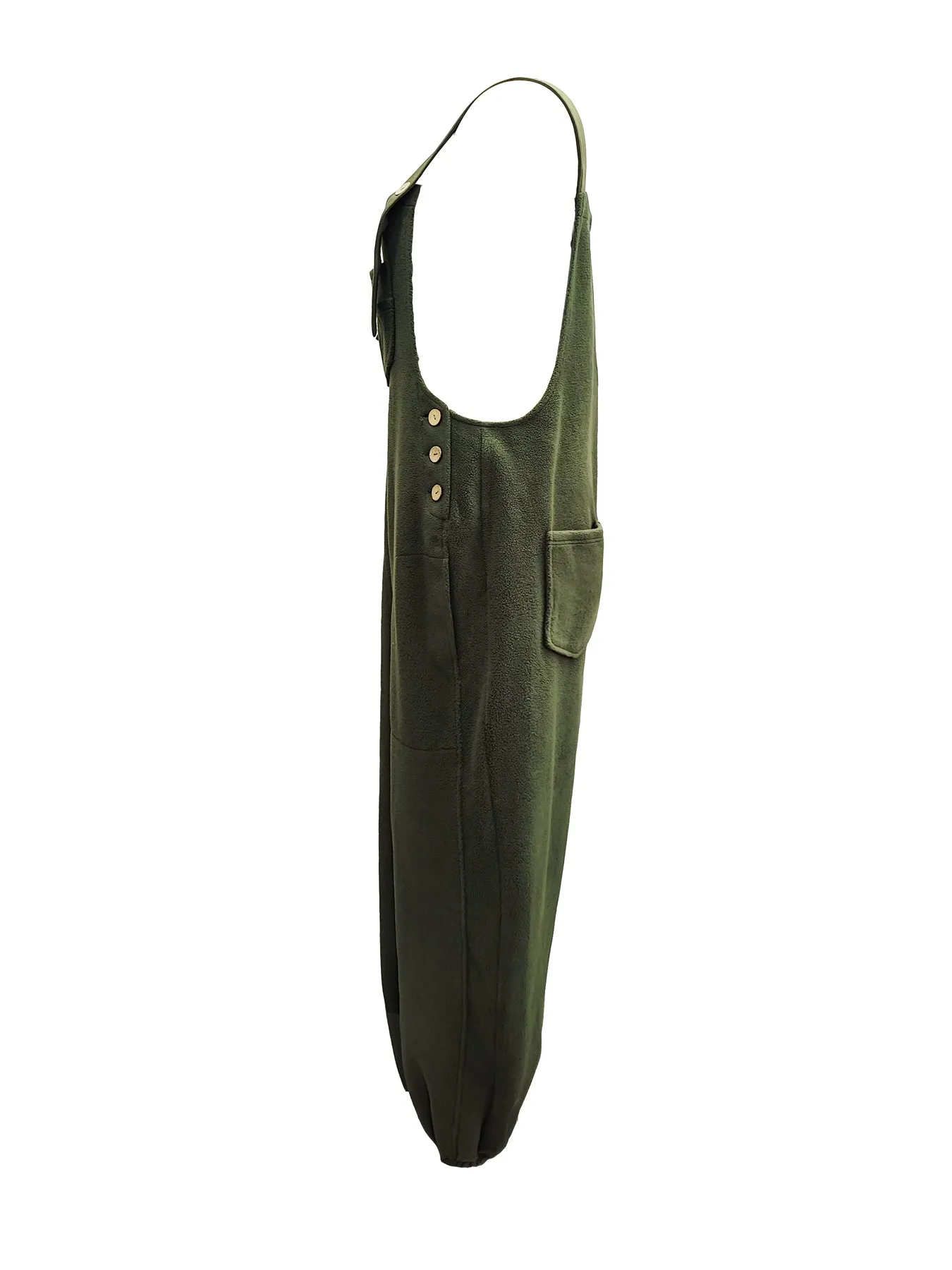 CALI - RELAXED DISTRESSED DENIM JUMPSUIT