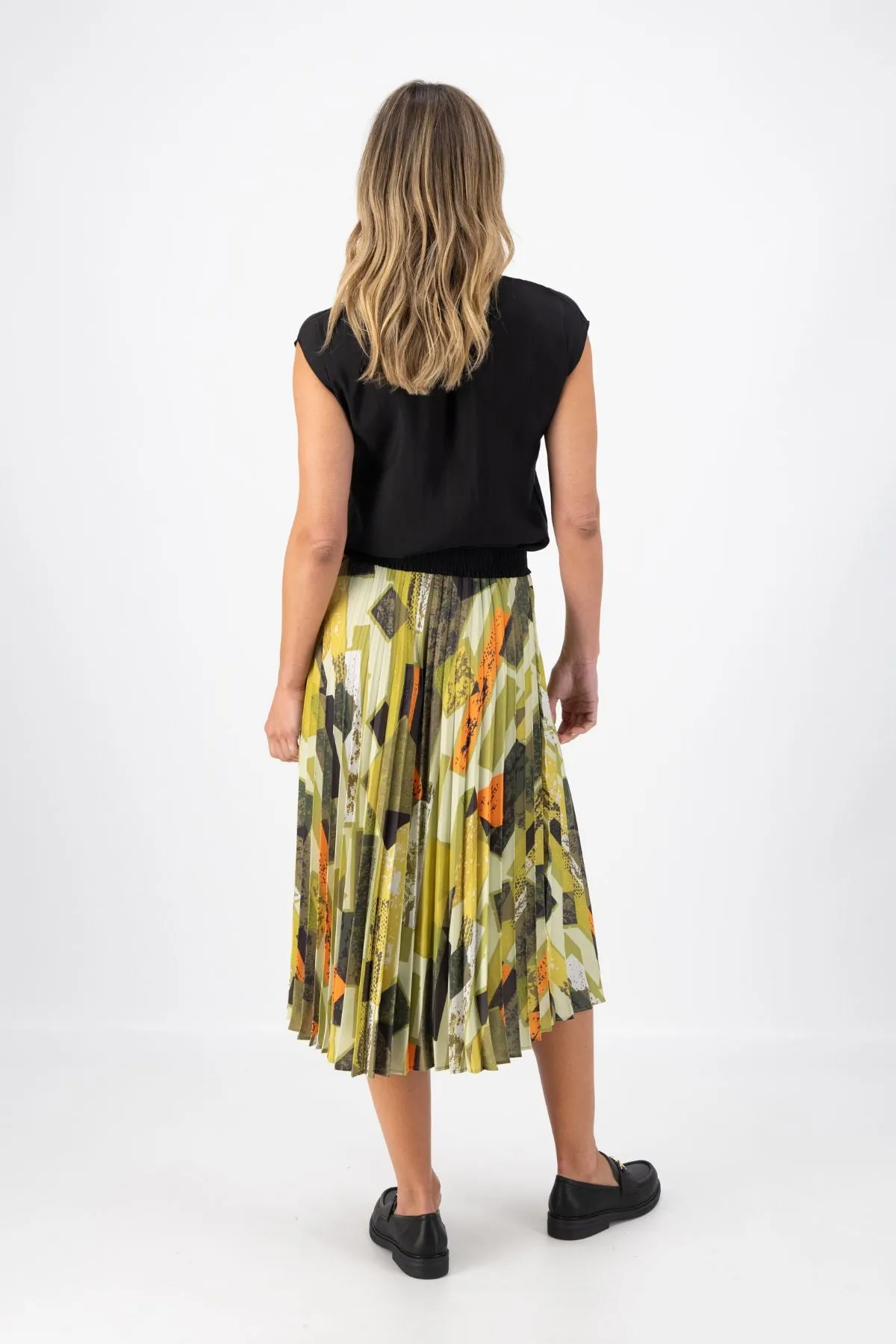 Casco Pleated Skirt Splice