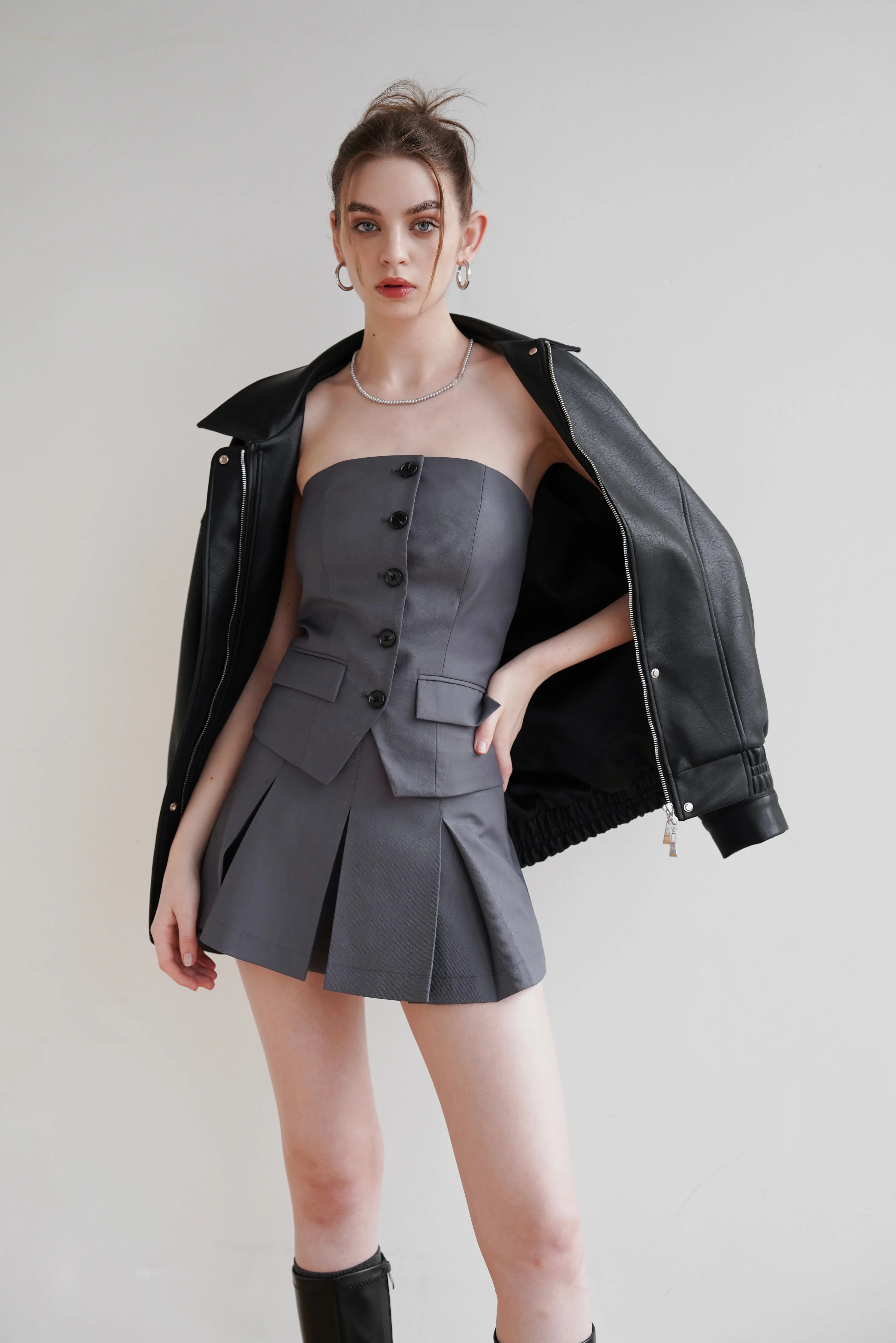 Casey Pleated Skort