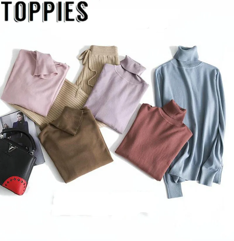 Cashmere Sweater Thin Basic Knitted Sweater Women Turtleneck Pullovers 2019 Autumn Winter Tops Female Jumpers