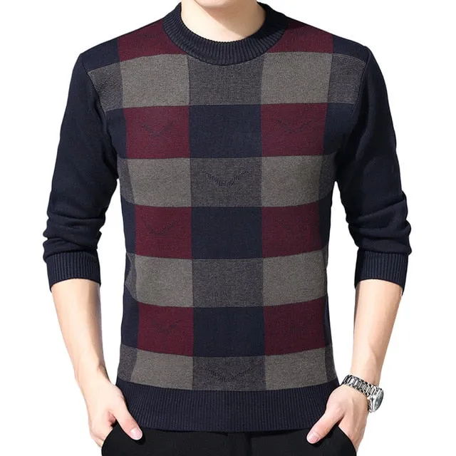 Casual sweater wool men's