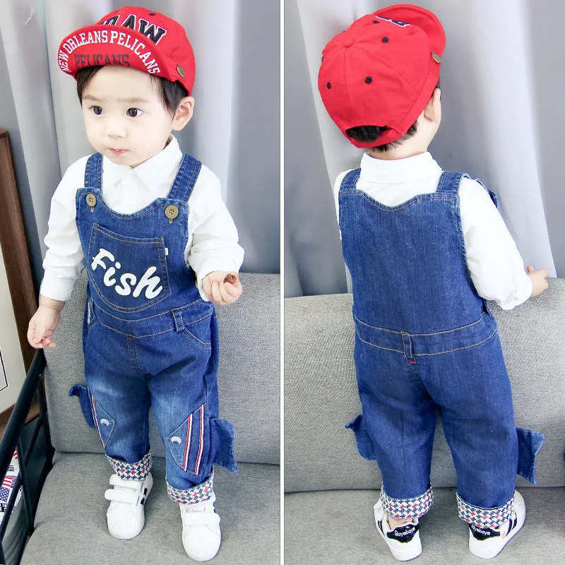 Children's Pants, Baby Children's Overalls, Jeans, Children's Clothing