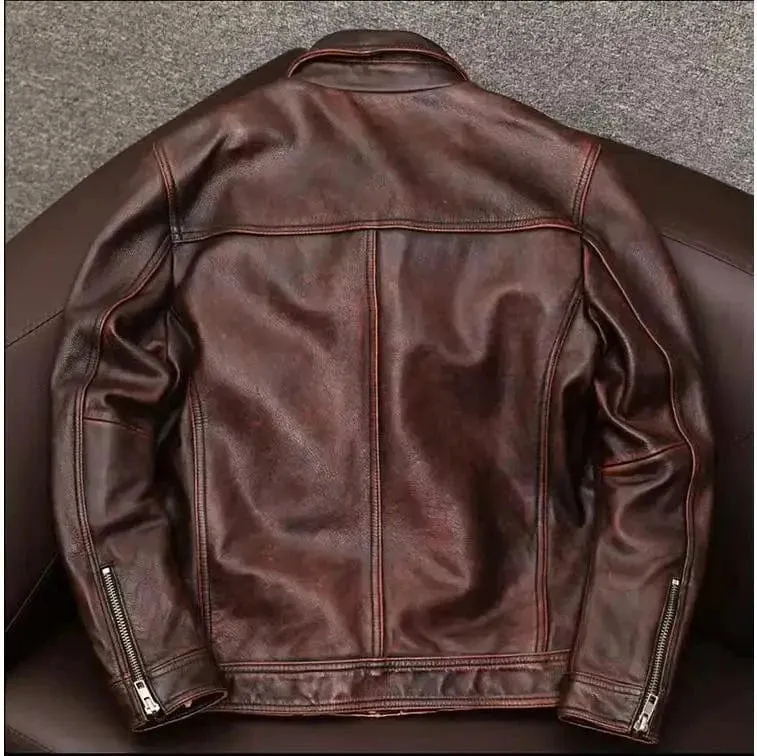 Christopher Mosley Hawthorne Leather Jacket
