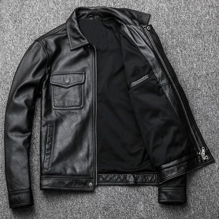 Christopher Mosley Hawthorne Leather Jacket