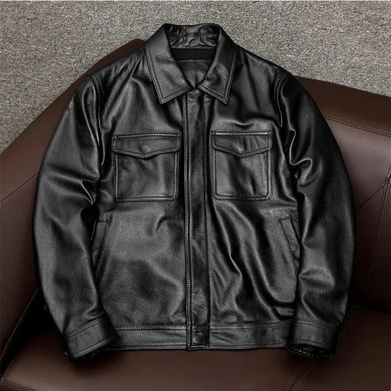 Christopher Mosley Hawthorne Leather Jacket