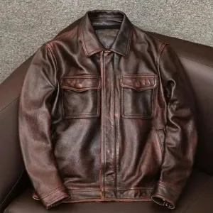 Christopher Mosley Hawthorne Leather Jacket