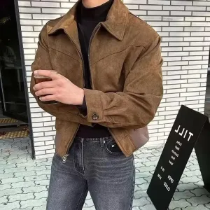 Christopher Mosley Norrington Suede Bomber Jacket