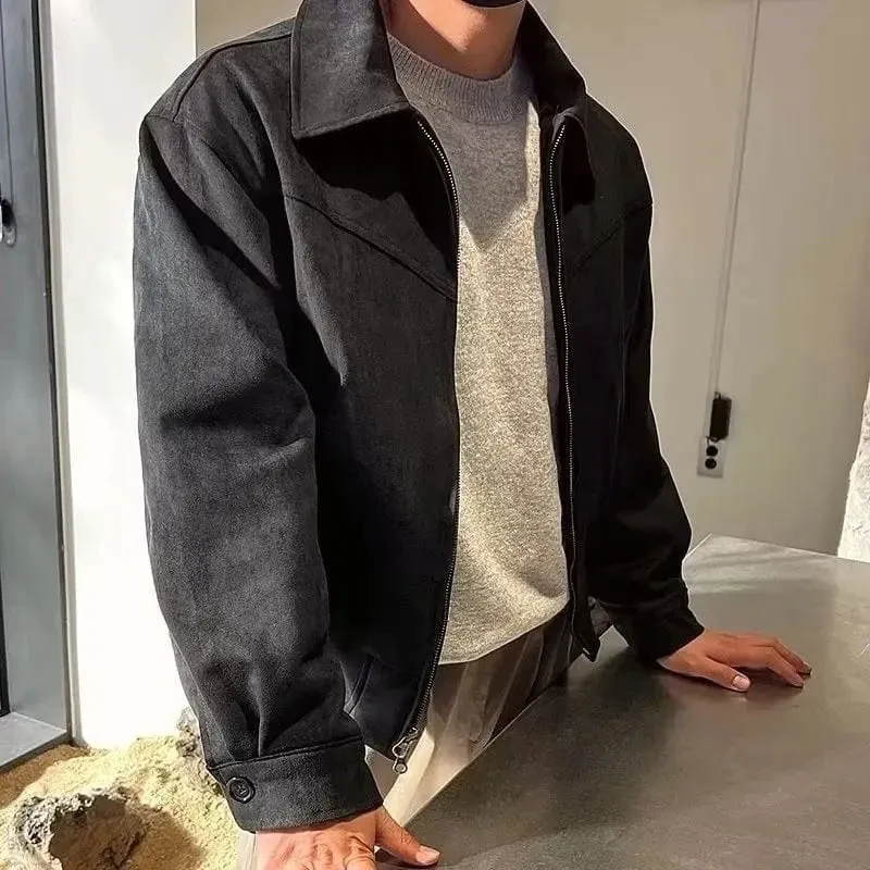 Christopher Mosley Norrington Suede Bomber Jacket