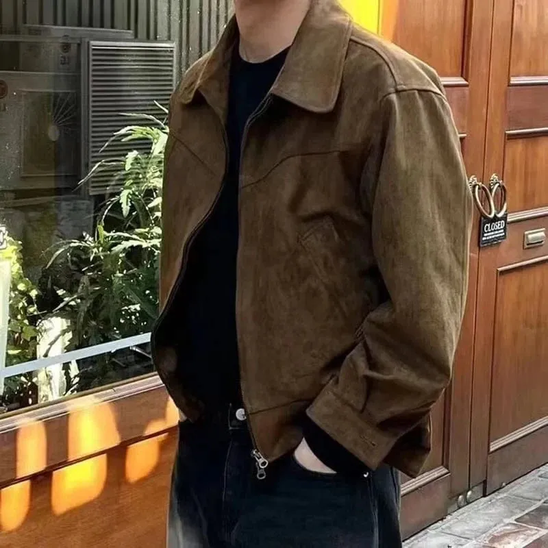 Christopher Mosley Norrington Suede Bomber Jacket