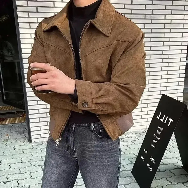 Christopher Mosley Norrington Suede Bomber Jacket