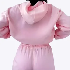 Claudia - Comfortable Casual Woman's Hoodie Tracksuit Set